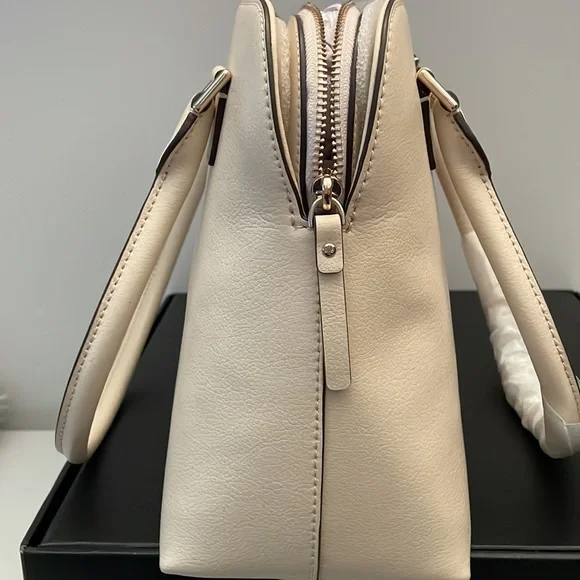 KATE SPADE MARIELLA GREEN ST LEATHER CRÈME BAG - Picture 8 of 14